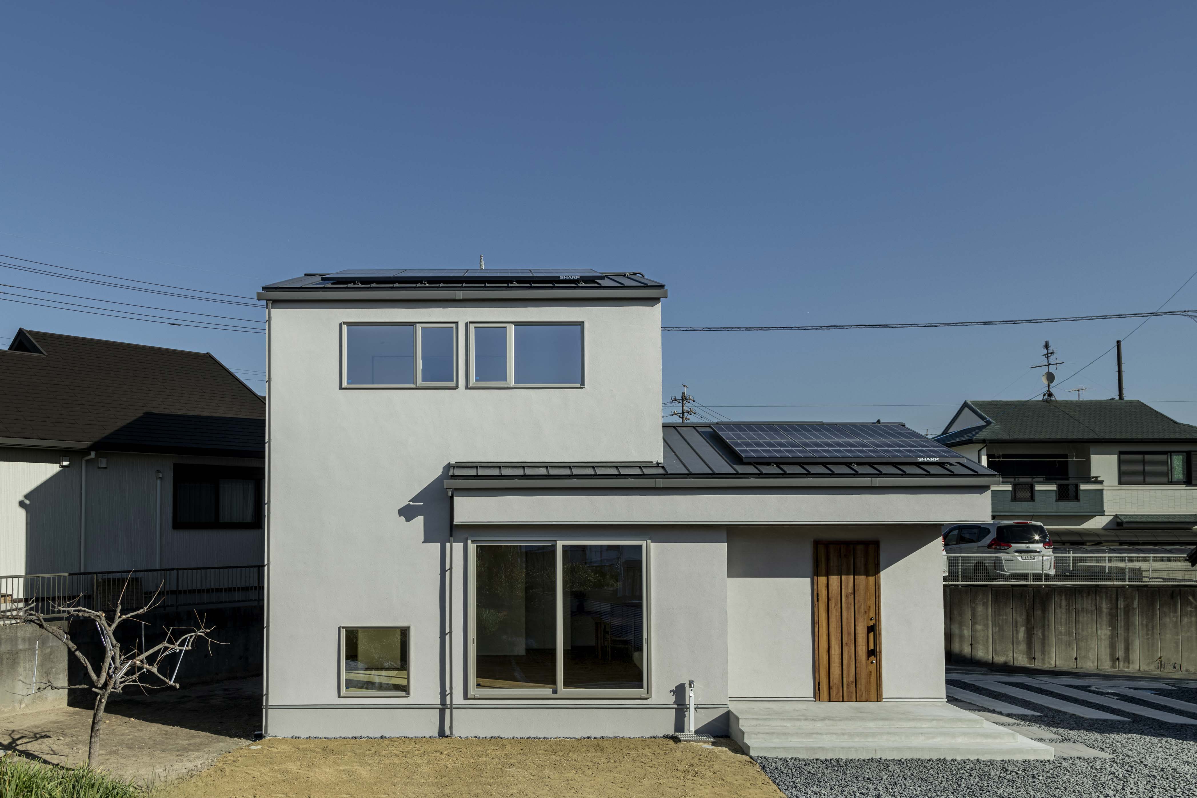 建築写真　外観　名古屋注文住宅